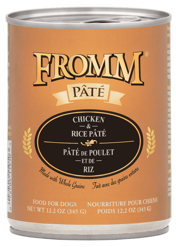 Fromm All Life Stages Chicken & Rice Pate Wet Dog Can (12.2oz)