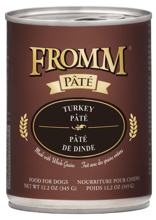 Fromm All Life Stages Turkey Pate Wet Dog Food (12.2oz)