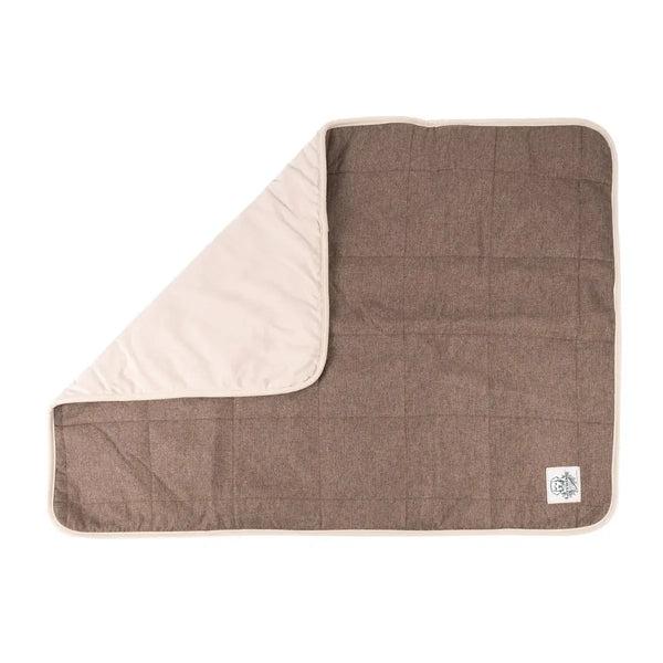 K9 Outdoors - GreenDog Crate Blanket Dog Blanket - Luxe Neutral Dog Bed