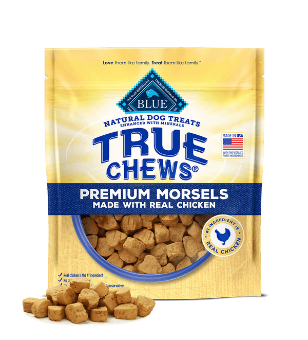 Blue Buffalo True Chews Morsels Chicken Dog Treats (11oz)
