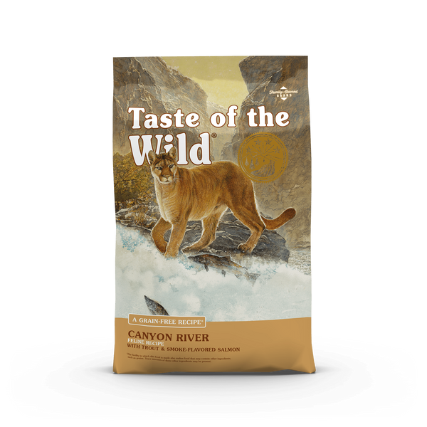 Taste of the Wild Adult Canyon River Trout and Salmon Feline Food (5lb)