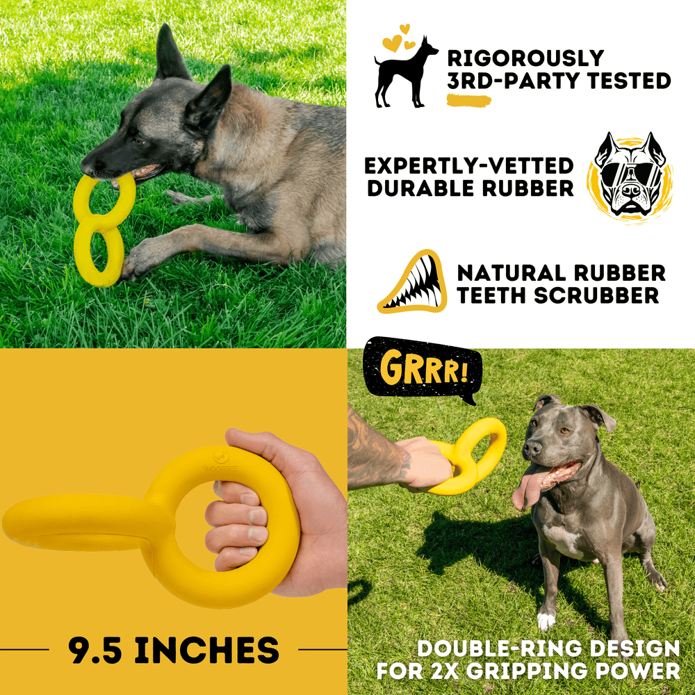 Monster K9 Dog Toys - Tug Rings